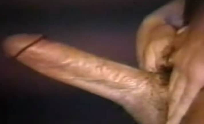 Peter North Masturbating His Big Cock Solo